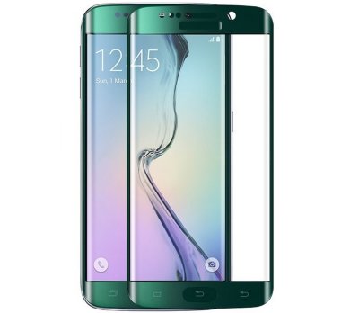 5-878 Защитное стекло Samsung S6 edge (зеленый) 5-878 Защитное стекло Samsung S6 edge (зеленый)