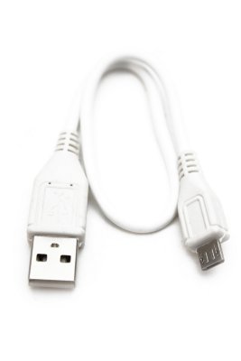 5-822 Кабель micro USB 210mm (белый) 5-822  micro USB 210mm (белый)