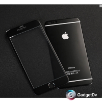 5-785 Защитное стекло зад металический iPhone6 (черный)