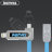 9809 Кабель USB 2 в1 Remax (голубой) - 9809 Кабель USB 2 в1 Remax (голубой)
