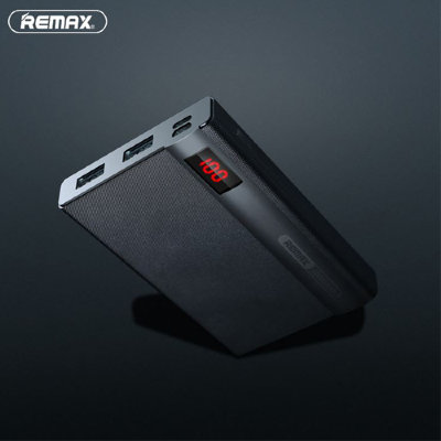 1704 Портативный аккумулятор 10000 mAh Remax (черный)RPP-53 1704 Портативный аккумулятор 10000 mAh Remax (черный)RPP-53