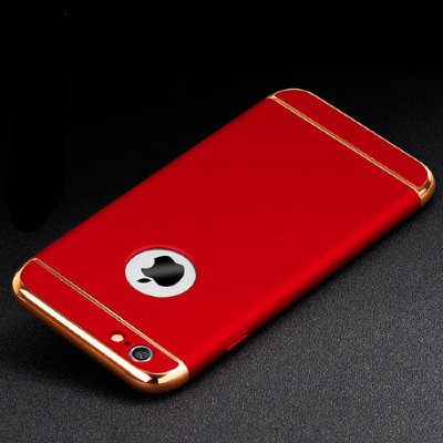 9085 iРhone7+ Защитная крышка пластиковая (красный) 9085 iРhone7+ Защитная крышка пластиковая (красный)