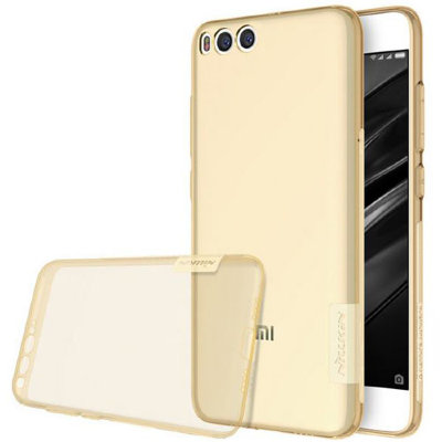 4109 Xiaomi Mi 6 Защитная крышка силиконовая Nillkin (золото) 4109 Xiaomi Mi 6 Защитная крышка силиконовая Nillkin (золото)