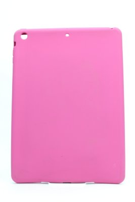 15-89 Защитная крышка резиновая  iPad 5 (розовый) 15-89 Защитная крышка резиновая iPad 5 (розовый)