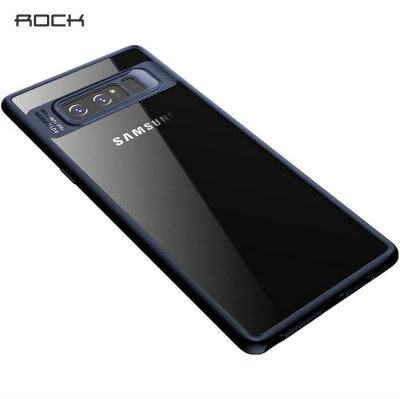 5129 Galaxy Note 8 Защитная крышка силикон/пластик Rock (синий) 5129 Galaxy Note 8 Защитная крышка силикон/пластик Rock (синий)