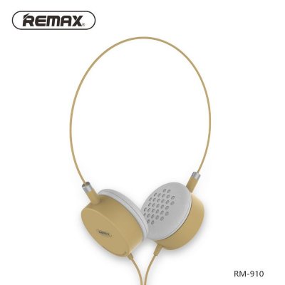 Наушники Remax RM-910 (желтый) Наушники Remax RM-910 (желтый)