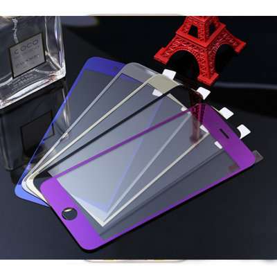 8757 Защитное стекло  iPhone 7Plus/8Plus комплект 0,3mm (золото) 8757 Защитное стекло комплект iPhone7+ 0,3mm (золото)