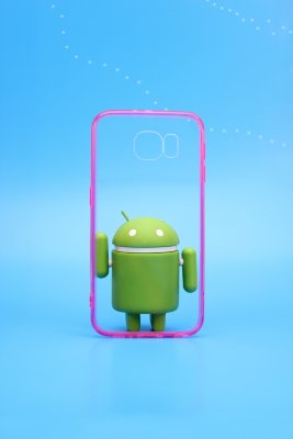 Galaxy S6 Edge Защитная крышка силикон/пластик (розовый) Galaxy S6 Edge Защитная крышка силикон/пластик (розовый)