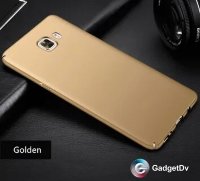 2687 Samsung A3 (2017) Защитная крышка пластиковая (золото)