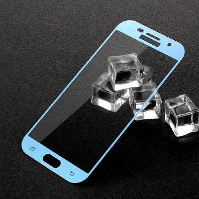 2322 Samsung A3 (2017) Защитное стекло iMak (синий) 2322 Samsung A3 (2017) Защитное стекло iMak (синий)