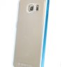 14-188 Galaxy S6 Защитная крышка силиконовая (голубой)