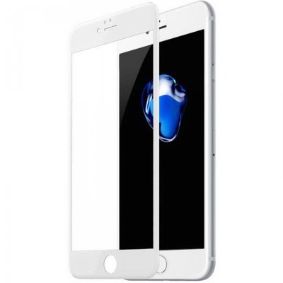 5532 Защитное стекло  iPhonen 7 Plus/8Plus (белый) 5532 iPhone8+ Защитное стекло (белый)