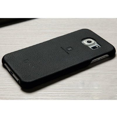 1224 Galaxy S6 Защитная крышка кожаная (черный) 1224 Galaxy S6 Защитная крышка кожаная (черный)