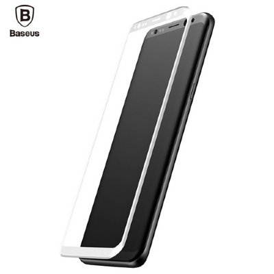 1681 Защитное стекло Samsung S8 0.26mm Baseus (белый) 1681 Защитное стекло Samsung S8 0.26mm Baseus (белый)