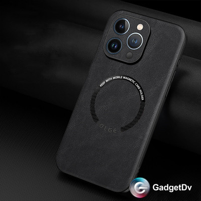 28068  iPhone 11 защитная крышка-чехол, магнитная под кожу