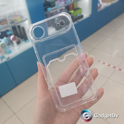 38350  iPhone 17Air защитная крышка-чехол с картхолдером 