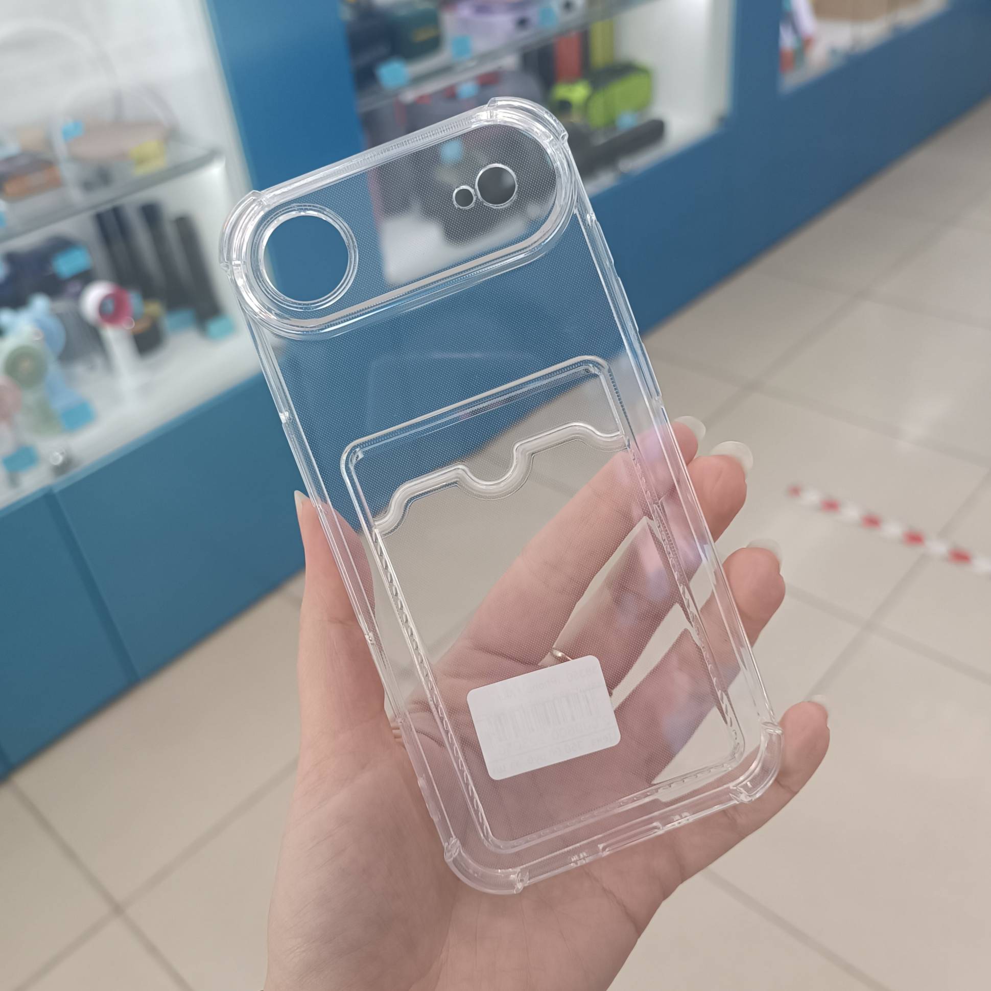 38350 iPhone 17Air защитная крышка-чехол с картхолдером