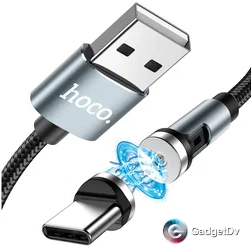 Кабель TYPE-C 1m магнитный Hoco U40A (90352)