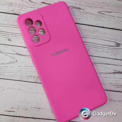 21016 Samsung A52 защитная крышка-крышка, Silicone Case