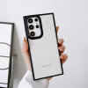 23388 Samsung S21FE защитная крышка-чехол, прозрачная с цветными краями