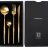 26962 Набор столовых приборов Maison Maxx Stainless Steel Modern Flatware Set (4 предмета)