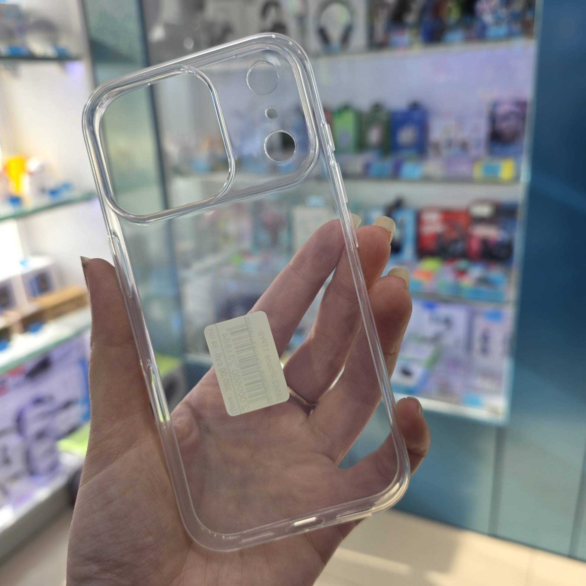 38562 iPhone 17Pro защитная крышка-чехол силикон Hoco