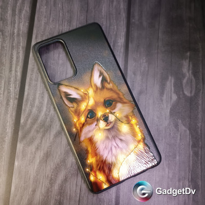 20546 Samsung A72 защитная крышка-чехол, силикон с рисунком