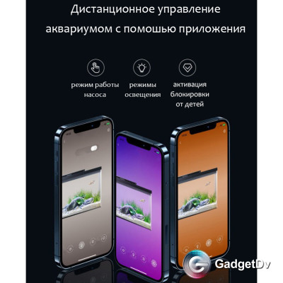 40062 Аквариум Xiaomi Petkit Smart Fish Tank (E410) 10 л