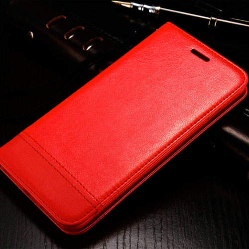 9262 Чехол-книжка Galaxy S6 Edge (красный)