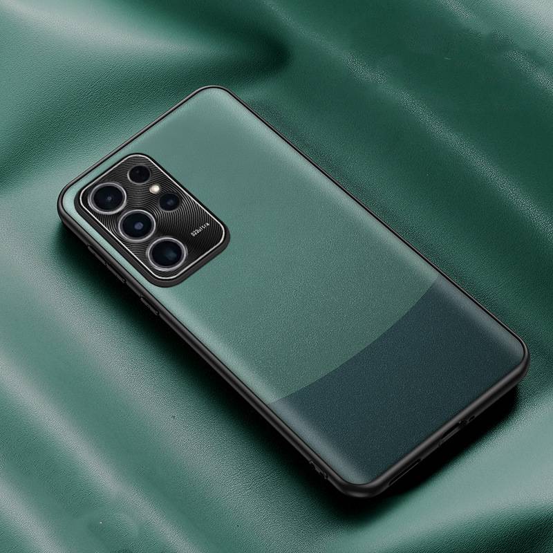 23572 Samsung S23Plus защитная крышка-чехол, под кожу