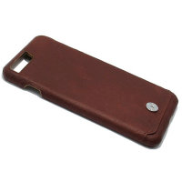 PCL-P21 iРhone7+ Защитная крышка Pierre Cardin (кож. коричневый)