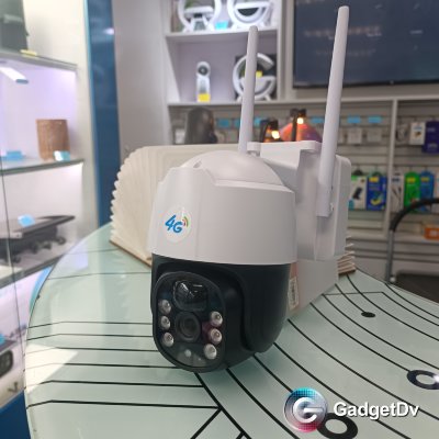 26901 Камера видеонаблюдения уличная с солнечной панелью  V380 Pro