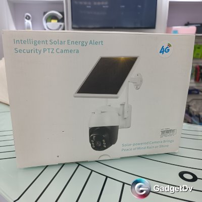 26901 Камера видеонаблюдения уличная с солнечной панелью  V380 Pro