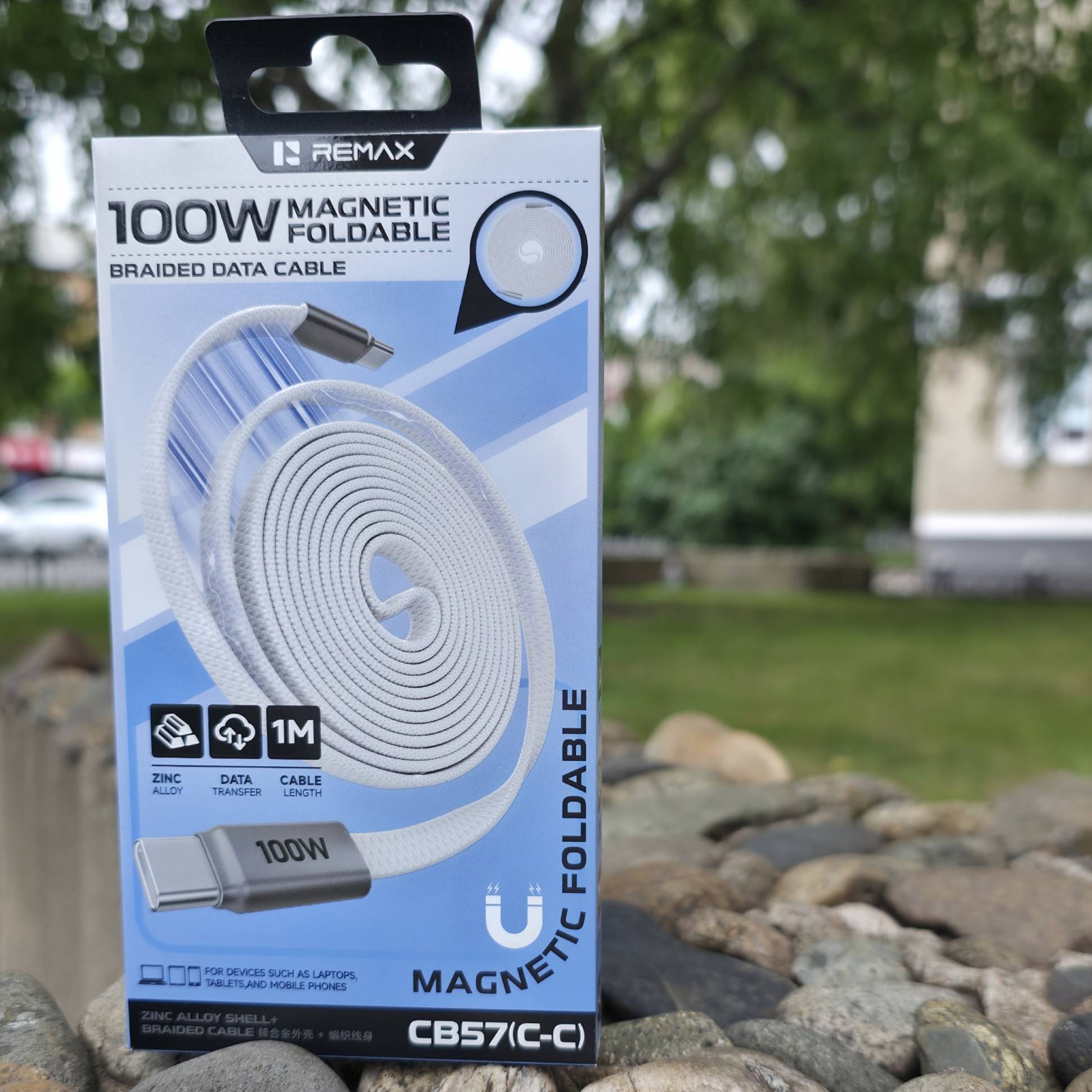 38999 Кабель Type-C to Type-C, 1.20 м, 100W Remax CB57
