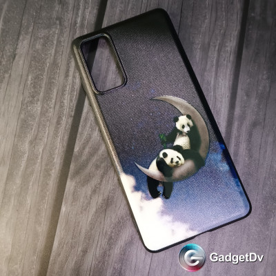 20547 Samsung S20 FE защитная крышка-чехол, силикон с рисунком
