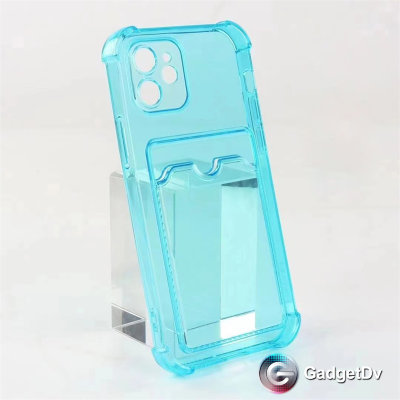 20940 Защитная крышка iPhone 14Max, прозрачная с кармашком