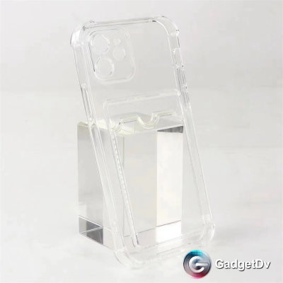 20940 Защитная крышка iPhone 14Max, прозрачная с кармашком
