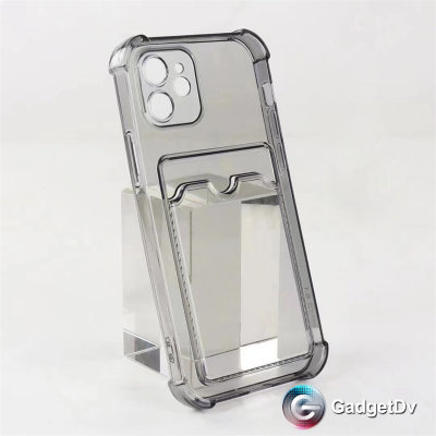 20940 Защитная крышка iPhone 14Max, прозрачная с кармашком