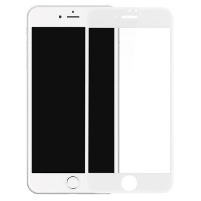 4377 iPhone7 Защитное стекло изогнутое Benks (белый) 4377 iPhone7 Защитное стекло изогнутое Benks (белый)