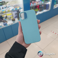 33053  iPhone 13 защитная крышка-чехол, силикон однотонный