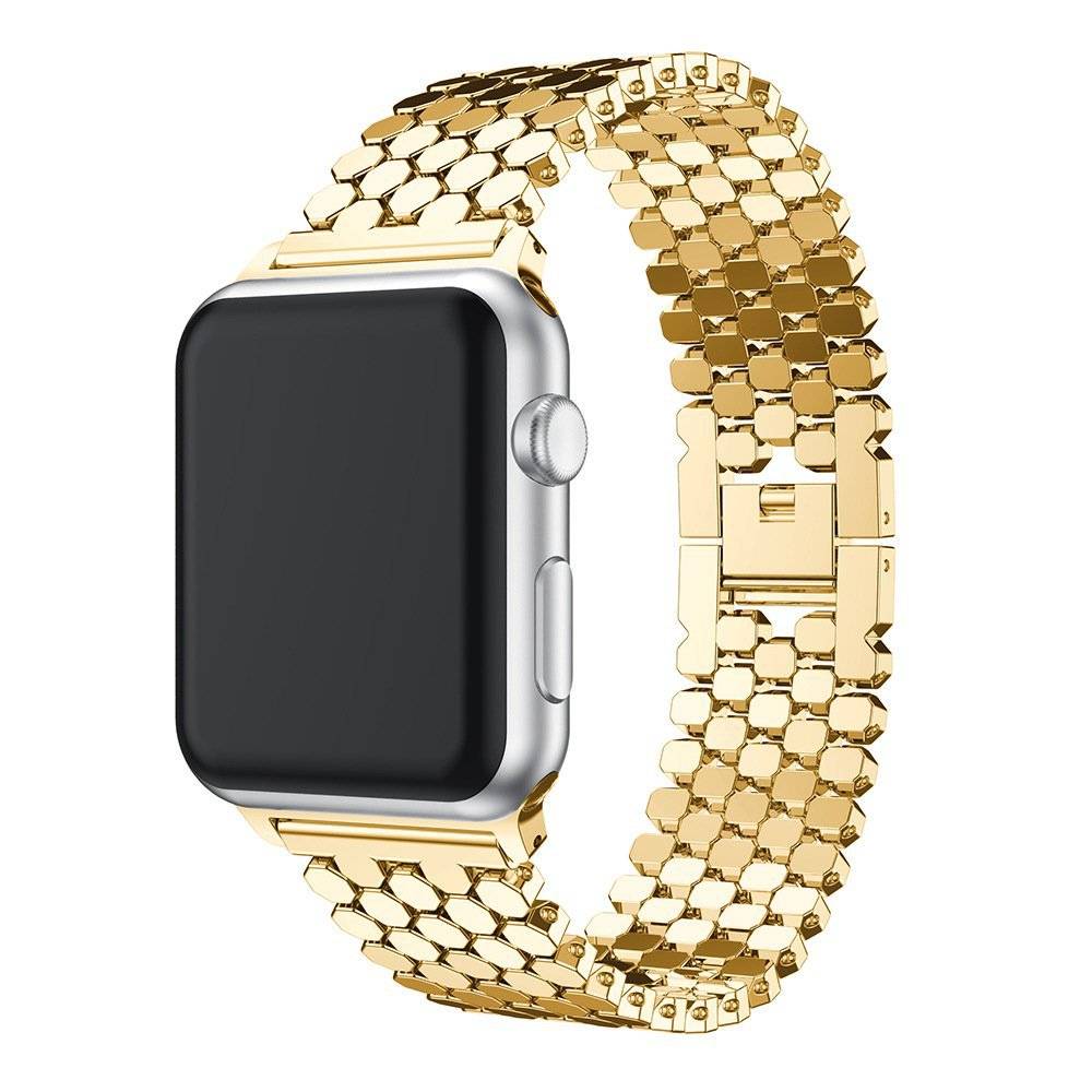 37050 Ремешок iWatch 38/40/41 мм метал. соты
