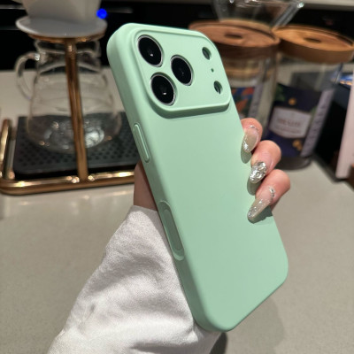 39112 iPhone 15 защитная крышка-чехол, однотонный силиклн