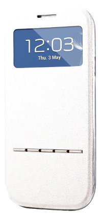16-490  Galaxy S5 mini Чехол-книжка (белый)