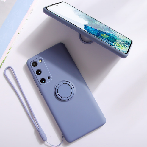 20052 Xiaomi Redmi Note9 защитная крышка-чехол, силикон с держателем