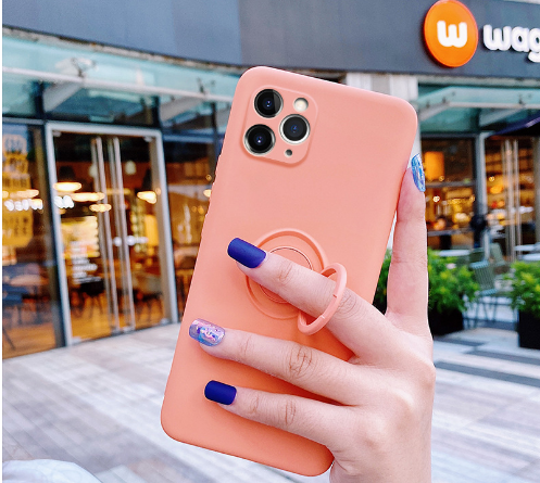 20052 Xiaomi Redmi Note9 защитная крышка-чехол, силикон с держателем
