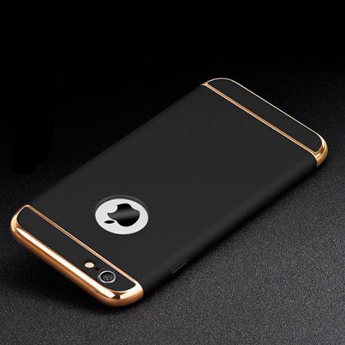 9067 iРhone6 Защитная крышка пластиковая (черный)