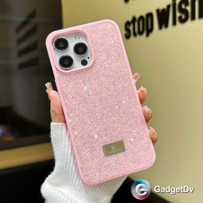 38624  iPhone 17 защитная крышка-чехол Swarovski