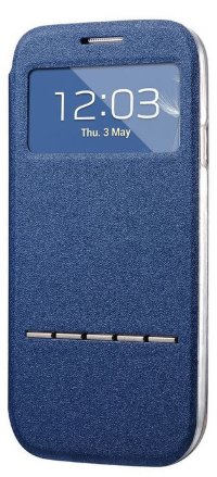 16-491  Galaxy S5 mini Чехол-книжка (синий)