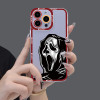 20242 iPhone 13 защитная крышка-чехол, силикон с рисунком