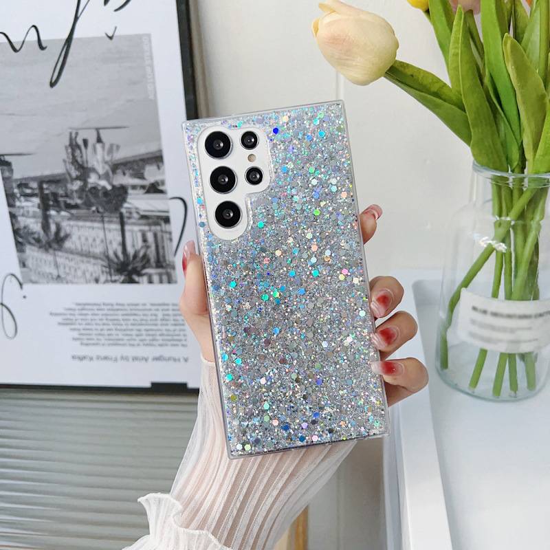 20549 Samsung S20 FE защитная крышка-чехол, блестки